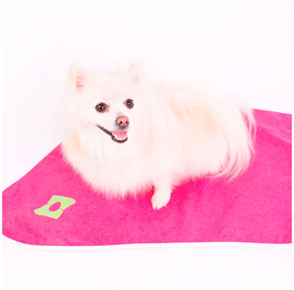 Tapete Higiênico Lavável Bartô Wosso Rosa para Cães - Tam. Único