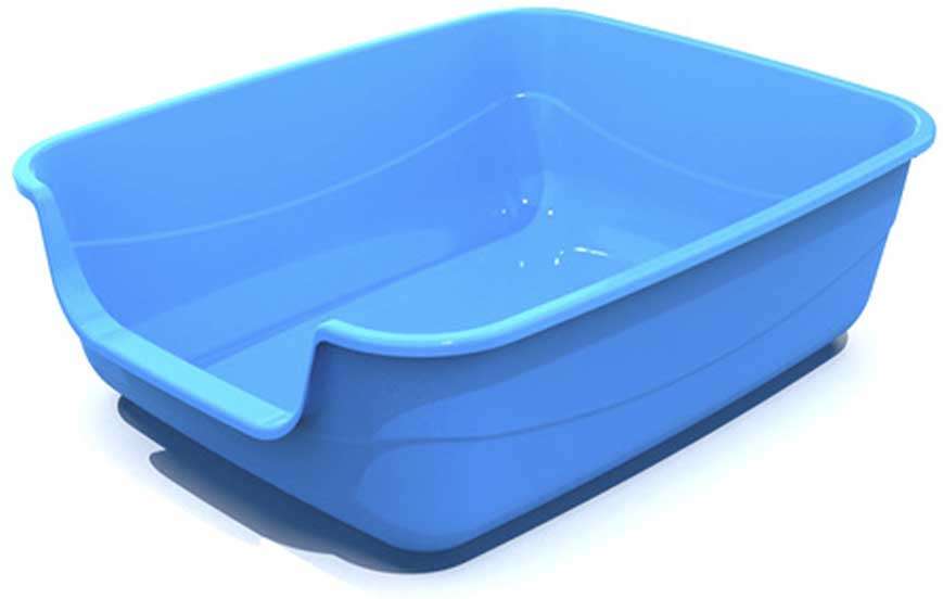 Bandeja Pet Injet Jumbox Azul para Gatos - Tam. Único
