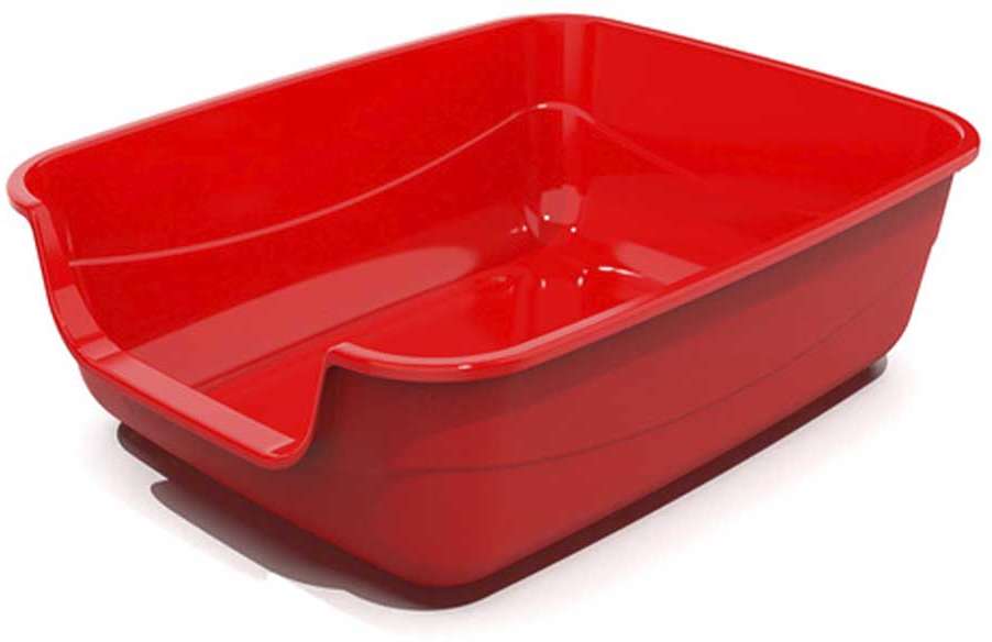 Bandeja Pet Injet Jumbox Vermelha para Gatos - Tam. Único