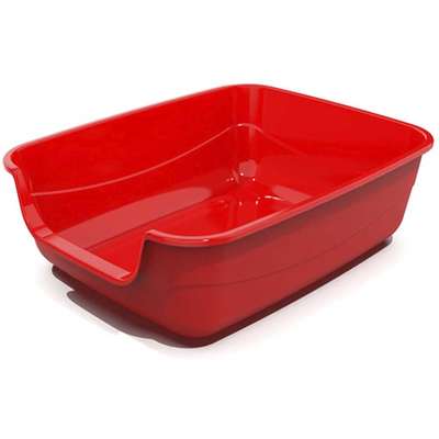 Bandeja Pet Injet Jumbox Vermelha para Gatos