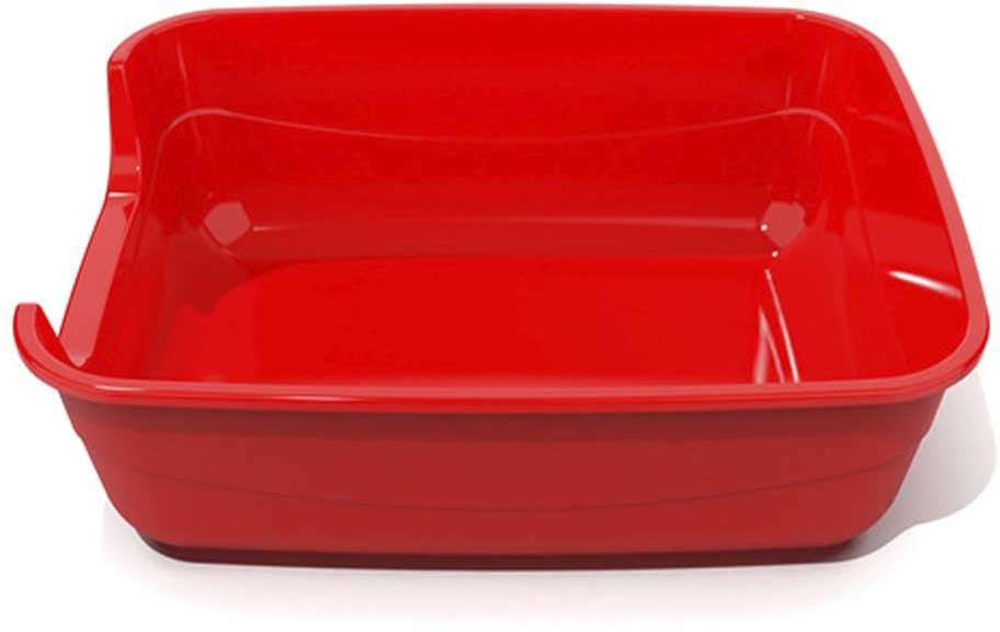 Bandeja Pet Injet Jumbox Vermelha para Gatos - Tam. Único