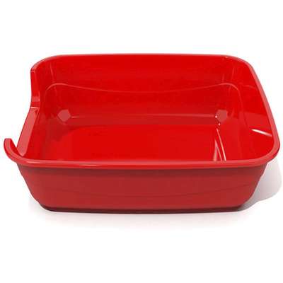 Bandeja Pet Injet Jumbox Vermelha para Gatos