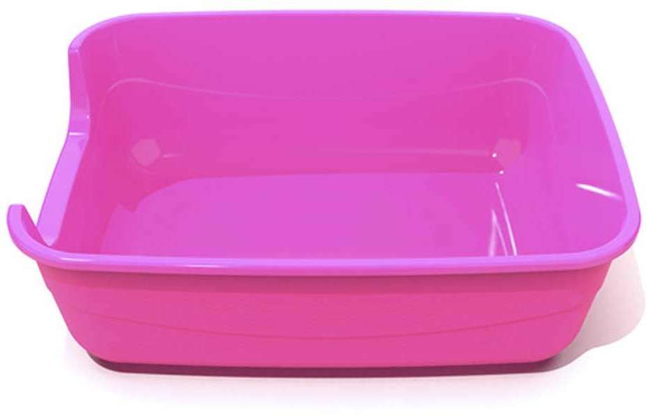 Bandeja Pet Injet Jumbox Rosa para Gatos - Tam. Único
