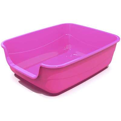 Bandeja Pet Injet Jumbox Rosa para Gatos