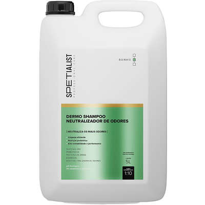 Shampoo Spetialist Dermo Netralizador de Odores para Cães e Gatos