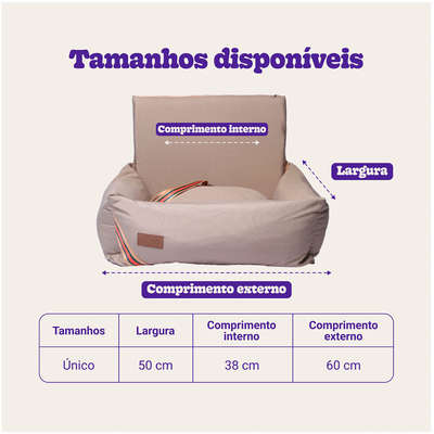 Cama Fábrica Pet Auto D Acqua Caqui