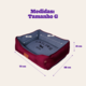 Cama Fábrica Pet London Vinho