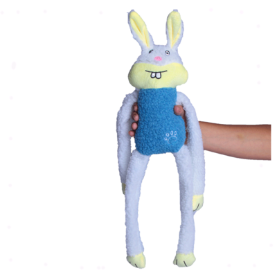 Brinquedo Chalesco Pelúcia Coelho para Cães