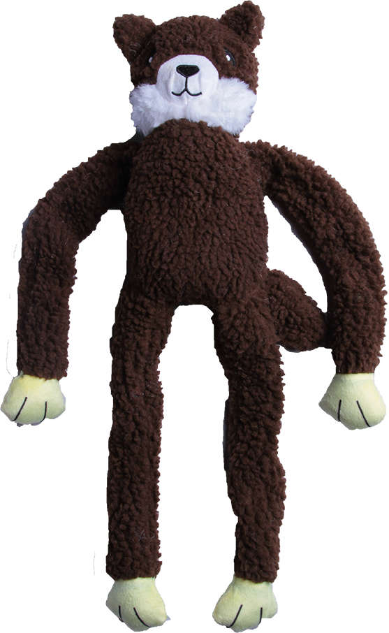 Brinquedo Chalesco Pelúcia Esquilo para Cães - Tam. Único