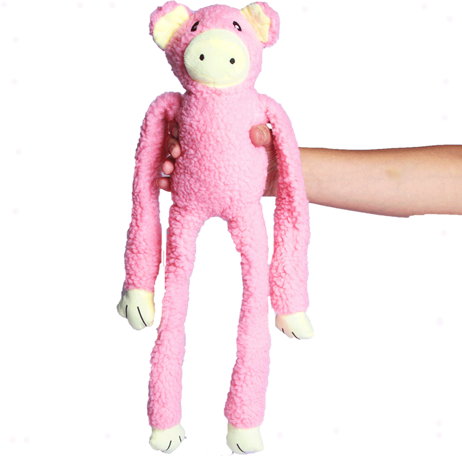 Brinquedo Chalesco Pelúcia Porco para Cães - Tam. Único