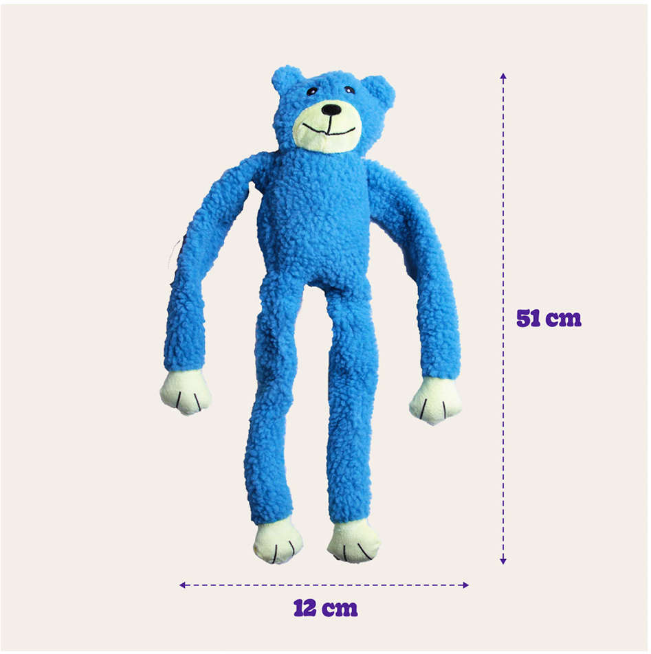 Brinquedo Chalesco Pelúcia Urso para Cães - Tam. Único