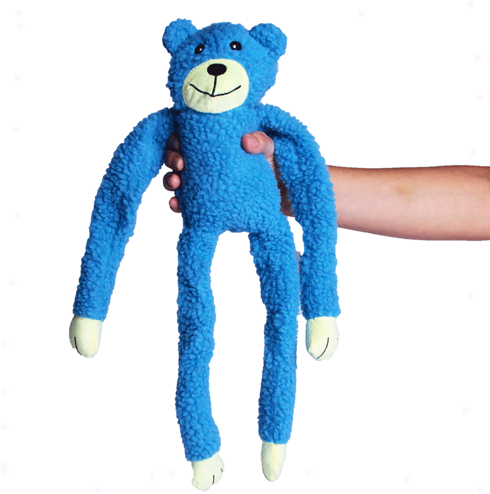 Brinquedo Chalesco Pelúcia Urso para Cães - Tam. Único