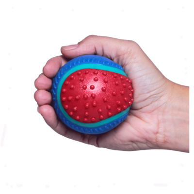 Brinquedo Kroco Bola de Tênis Spike Vermelho para Cães