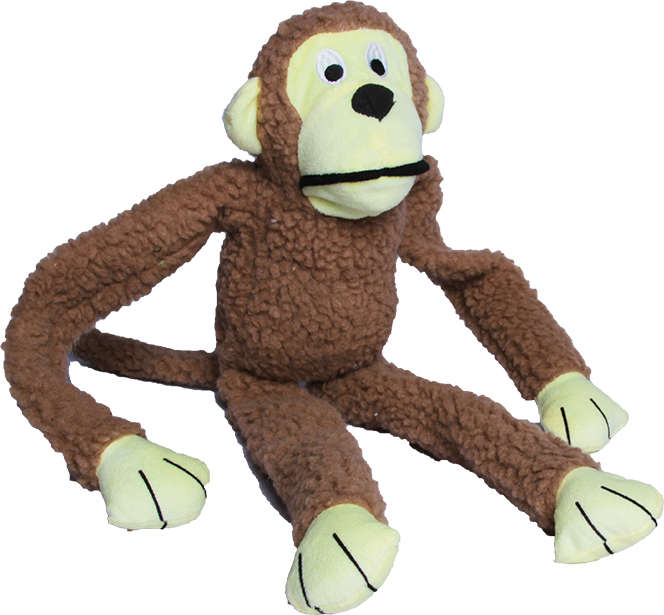 Brinquedo Chalesco Pelúcia Macaco - Tam. Único
