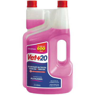 Desinfetante Concentrado Vet 20 + Bactericida Alfazema