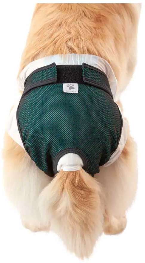 Protetor Higiênico Pet Med para Fraldas & Cio Verde para Cães Fêmeas - Tam. 07