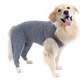Protetor de Membros Posteriores Pet Med Dry Light Supreme Cinza para Cães