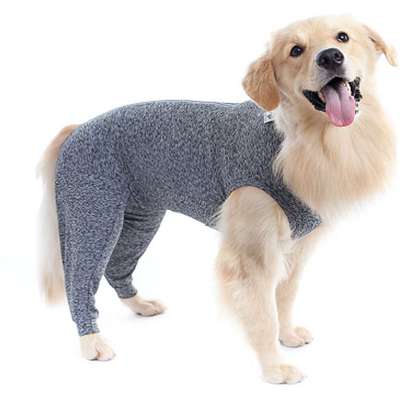 Protetor de Membros Posteriores Pet Med Dry Light Supreme Cinza para Cães