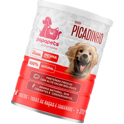 Ração Úmida Papapets Picadinho para Cães Adultos