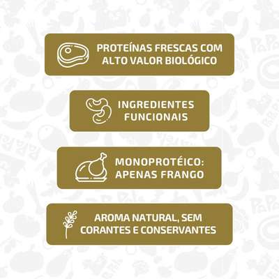 Ração Úmida Papapets Galinhada para Cães Adultos