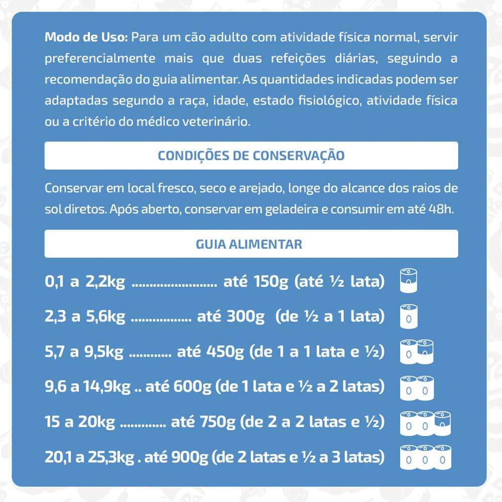 Ração Úmida Papapets Peixinho para Cães Adultos - 300 g