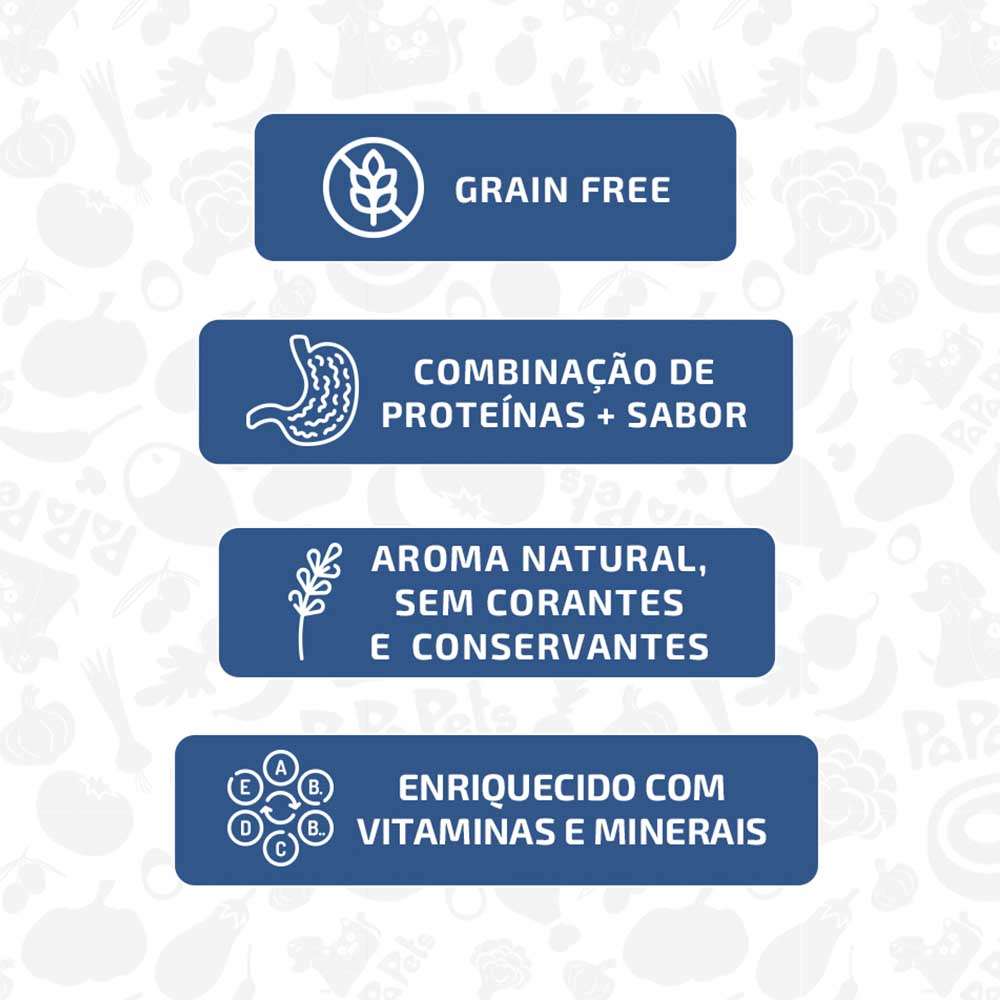 Ração Úmida Papapets Peixinho para Cães Adultos - 300 g
