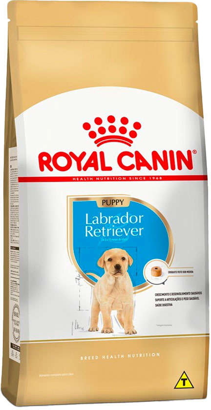 Ração Seca Royal Canin Puppy Labrador Retriever para Cães Filhotes - 10,1Kg