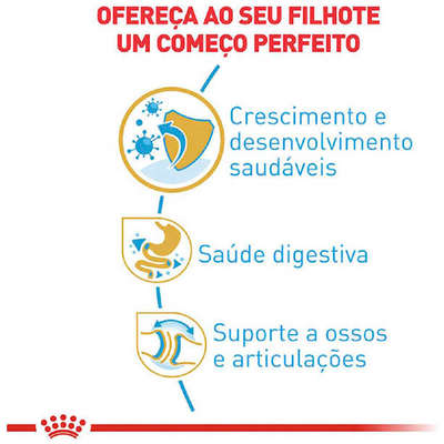 Ração Seca Royal Canin Puppy Boxer para Cães Filhotes