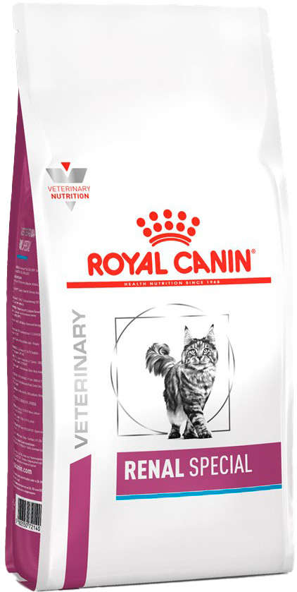 Ração Royal Canin Feline Veterinary Diet Renal Special para Gatos com Doenças Renais - 1,5Kg