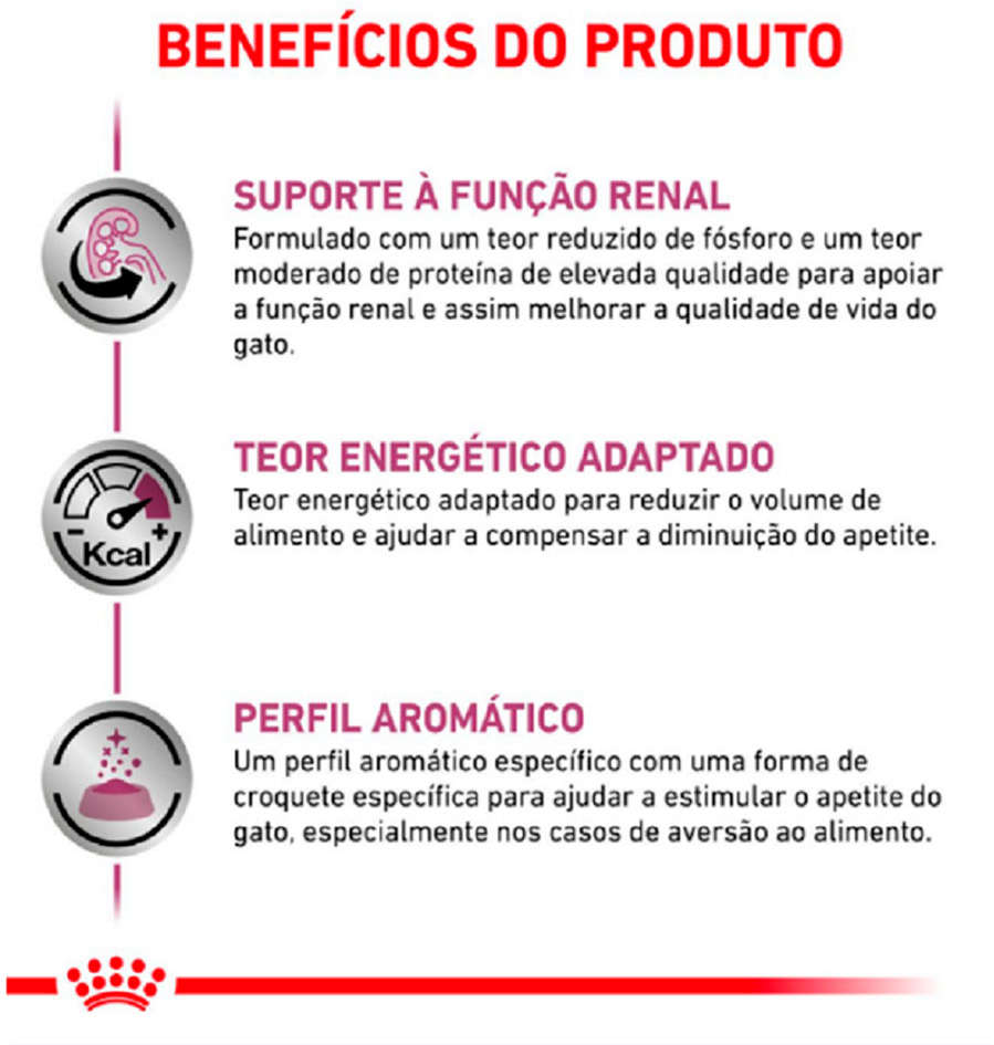 Ração Royal Canin Feline Veterinary Diet Renal Special para Gatos com Doenças Renais - 1,5Kg
