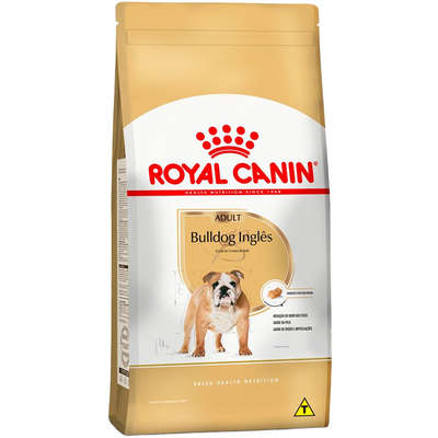 Ração Royal Canin para Cães Adultos da Raça Bulldog