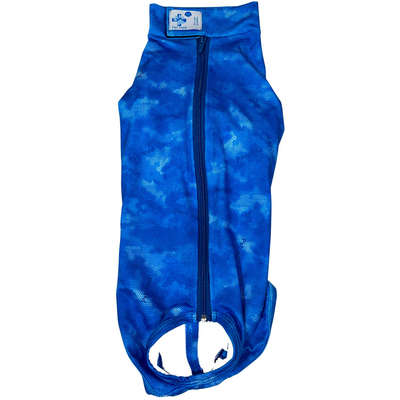 Roupa Pós Cirúrgica Pet Med Castração Dry Light Supreme Azul para Cães