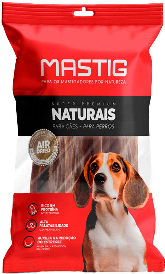 Bombom Mastig para Cães Porte Pequeno e Médio Sabor Natural 5'' - 96g