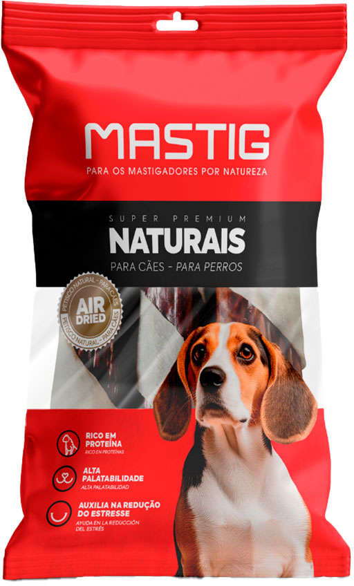 Osso Mastig Sticks Spiral 5" Combo - 3 Un.