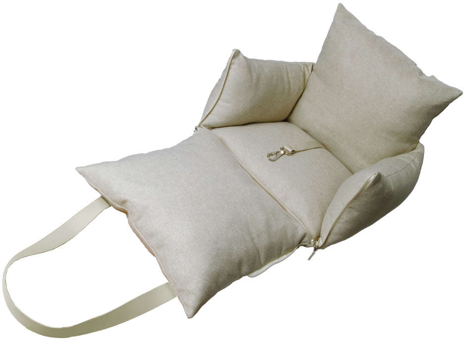 Bolsa de Transporte Maxi Conforto Meau Bege - Tam. P