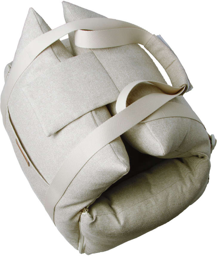 Bolsa de Transporte Maxi Conforto Meau Bege - Tam. P