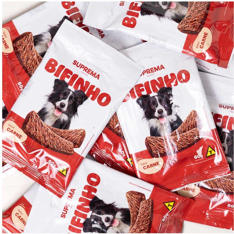 Bifinho Suprema para Cães Sabor Carne - 500g