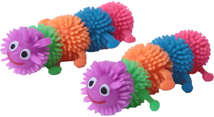 Brinquedo Kroco Centopeia Roxo para Gatos - Tam. Único