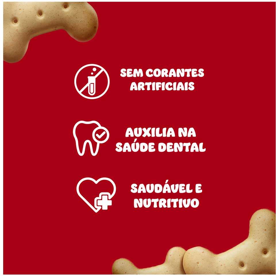Biscoito Suprema para Cães Adultos Porte Médio e Grande - 1Kg