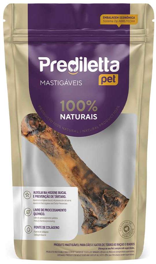 Osso Prediletta Pet para Cães Fêmur Suino - 1 Unidade