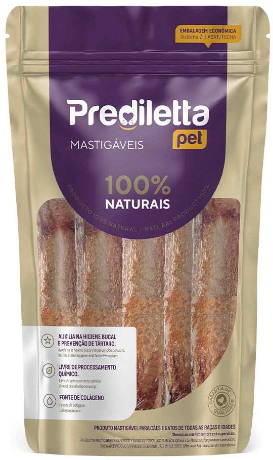 Osso Prediletta Pet para Cães Costela Bovina - 5 Unidades