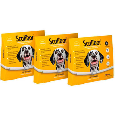 Coleira MSD Scalibor Antiparasitas para Cães