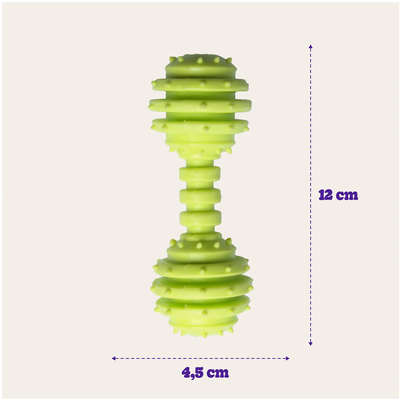 Mordedor Kroko Halteres Verde para Cães