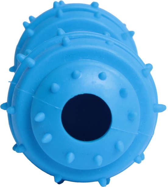 Mordedor Kroco Halteres Azul para Cães - Tam. Único