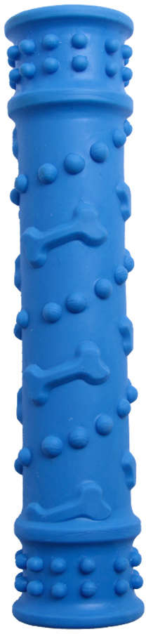 Brinquedo Kroco Mordedor Massageador Azul para Cães - Tam. Único