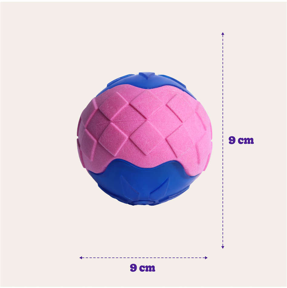Brinquedo Kroco Bola Piscante Azul para Cães - Tam. Único