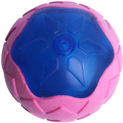 Brinquedo Kroco Bola Piscante Azul para Cães