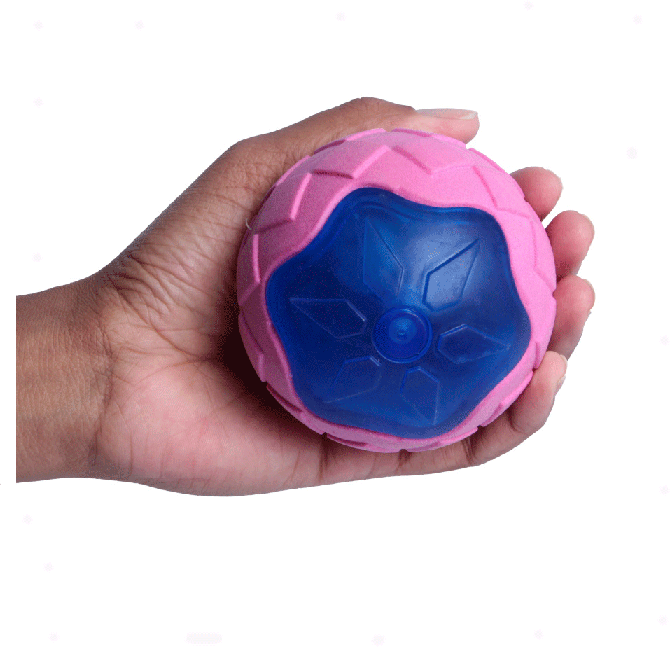 Brinquedo Kroco Bola Piscante Azul para Cães - Tam. Único