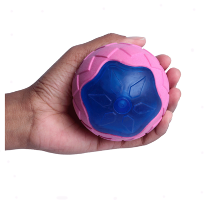Brinquedo Kroco Bola Piscante Azul para Cães