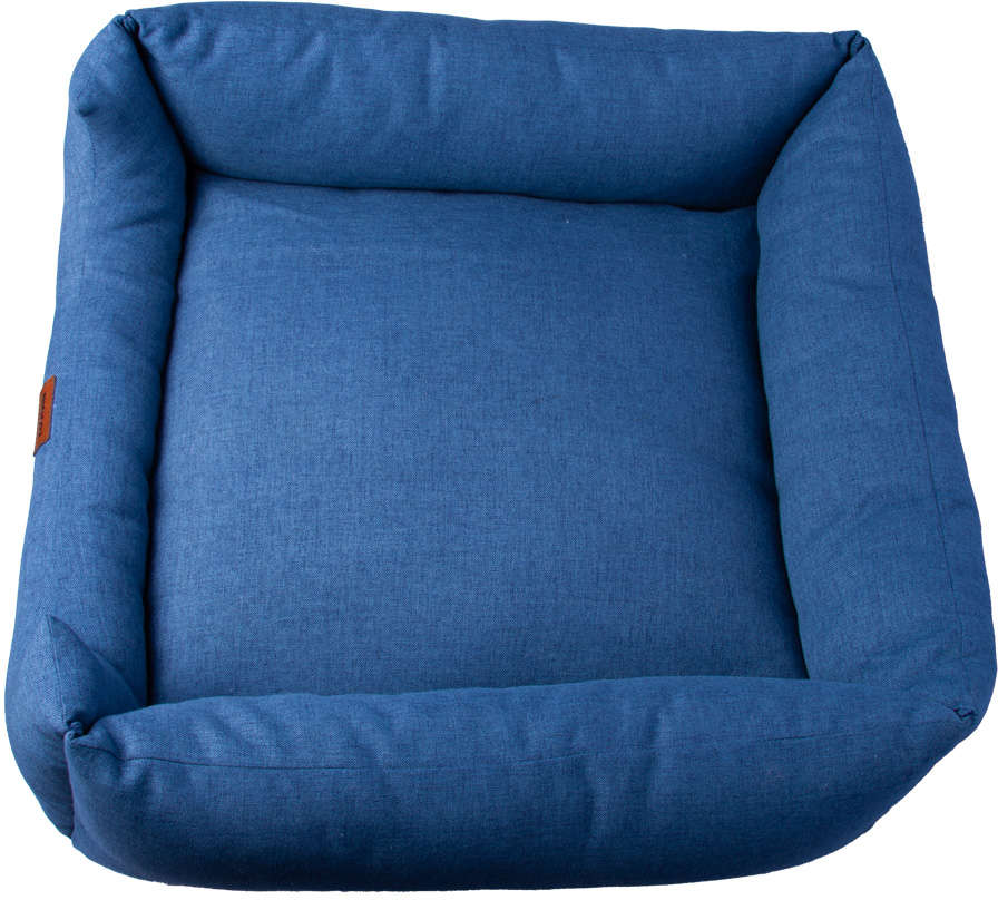 Cama Meau Quadrada Conforto Azul - Tam. P